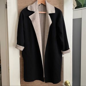 Long Knit Cardigan with pockets